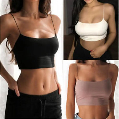 Women Summer Camisole Crop Tops