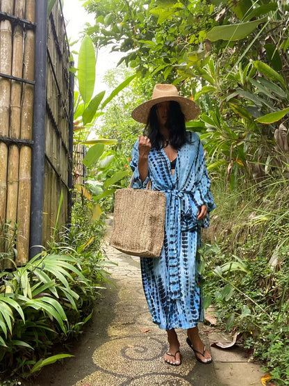 Robe Femme Long Dress Bikini Cover Ups