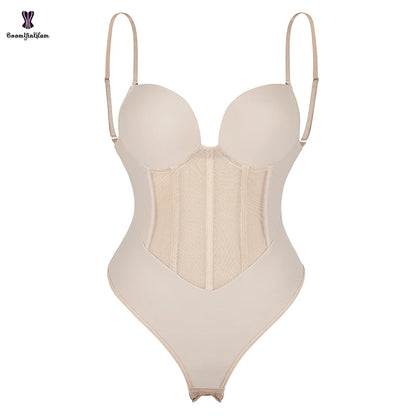 Plastic Bones Seamless Strap Bodysuit