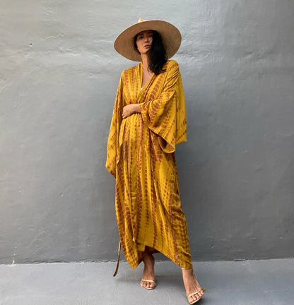 Robe Femme Long Dress Bikini Cover Ups