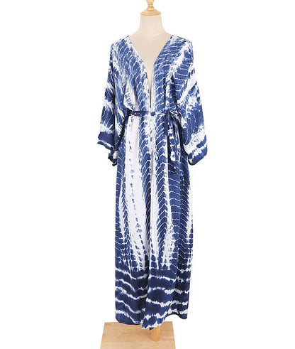 Robe Femme Long Dress Bikini Cover Ups