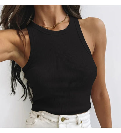 O-Neck Casual Sport Vest Women's Tank Top