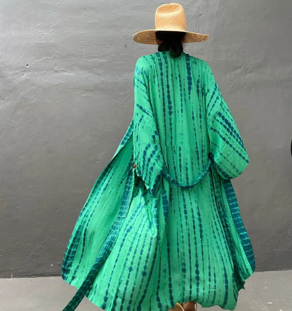 Robe Femme Long Dress Bikini Cover Ups