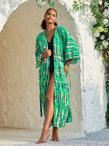 Robe Femme Long Dress Bikini Cover Ups