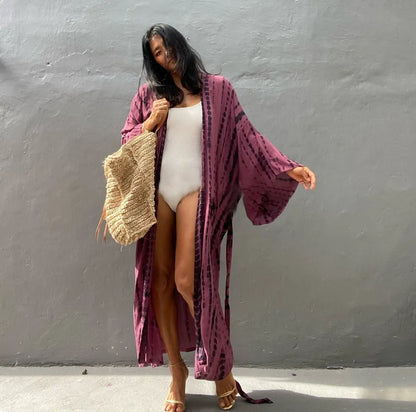 Robe Femme Long Dress Bikini Cover Ups