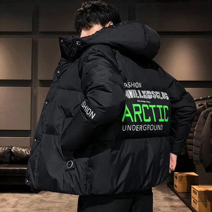 Men's Colorful Bubble Coat Winter Puffer Jackets