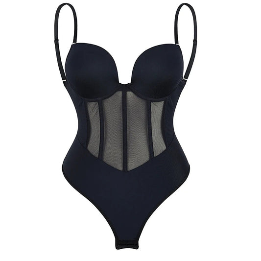 Plastic Bones Seamless Strap Bodysuit