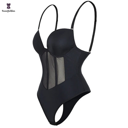 Plastic Bones Seamless Strap Bodysuit