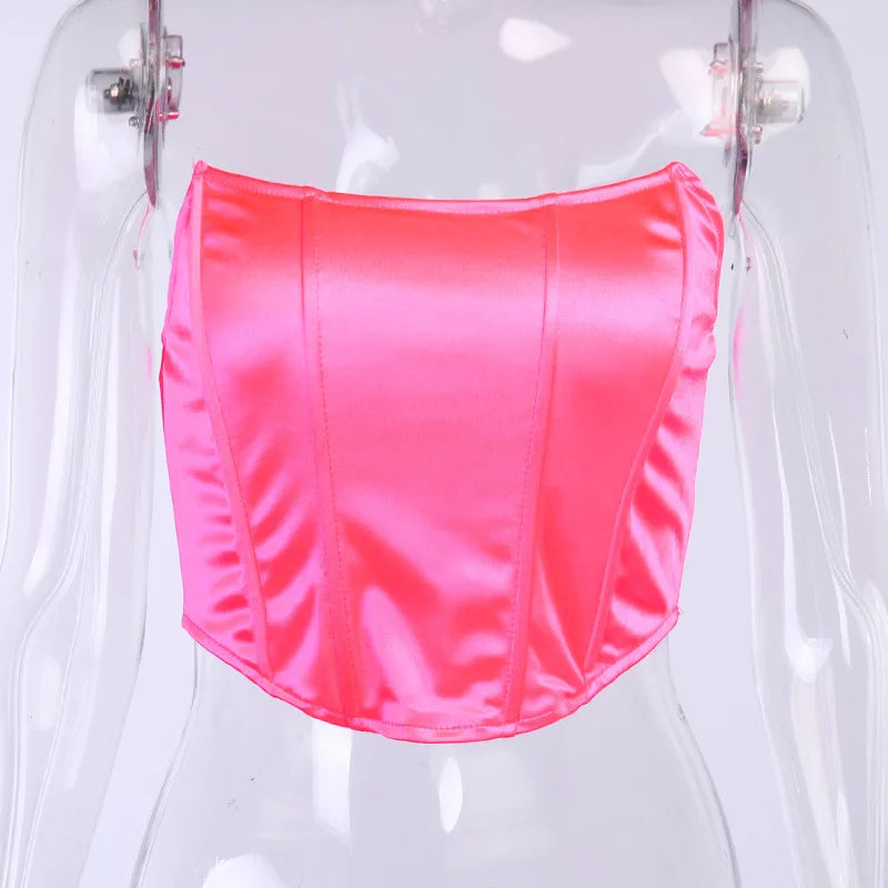 Sleeveless Off Shoulder Fashion Tank Tops