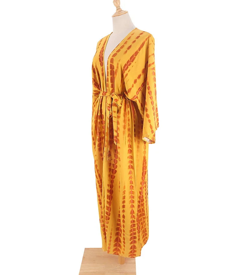 Robe Femme Long Dress Bikini Cover Ups