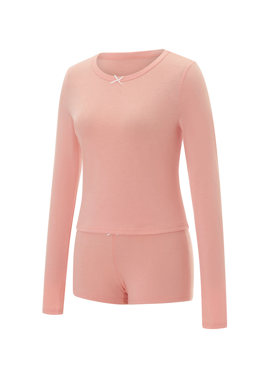 Women's 2 Piece Long Sleeve Crewneck