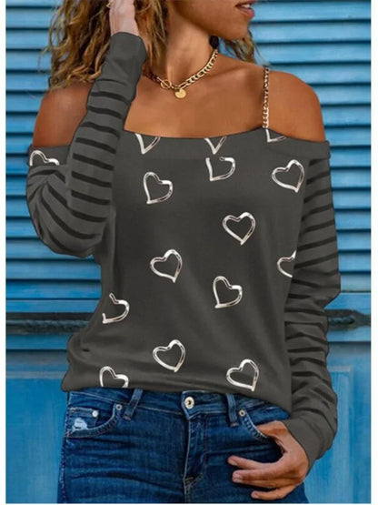 Spring Autumn Fashion Tshirts Women's