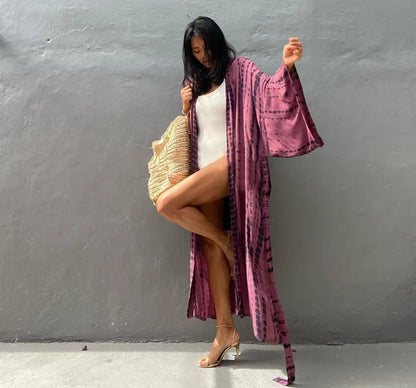 Robe Femme Long Dress Bikini Cover Ups