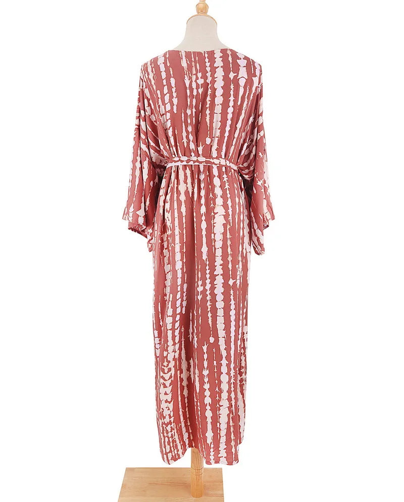 Robe Femme Long Dress Bikini Cover Ups