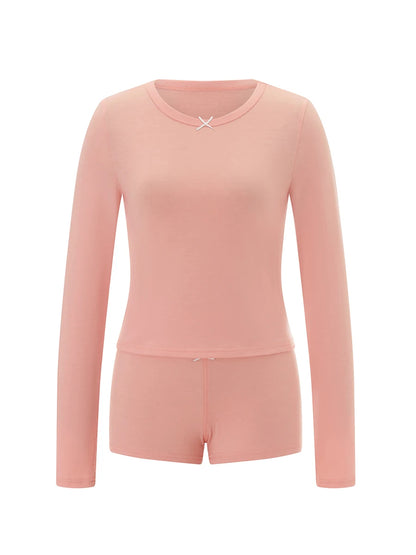 Women's 2 Piece Long Sleeve Crewneck