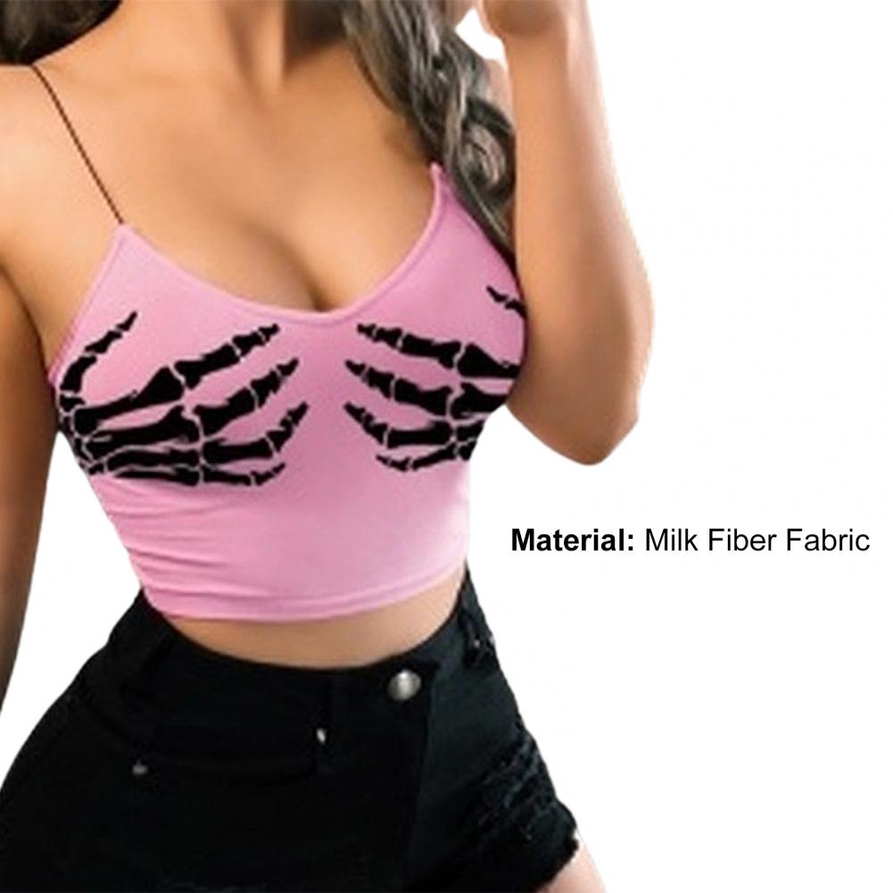 Ladies Summer Camisole Bodycon Crop Top