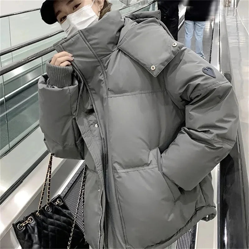 Winter Warn Casual Loose Women's Puffer Jacket