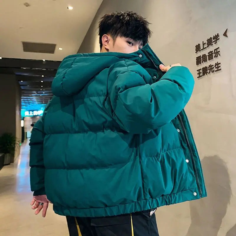 Men's Colorful Bubble Coat Winter Puffer Jackets