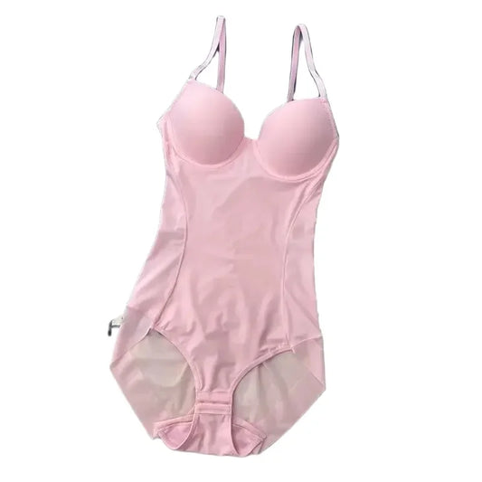 Underwire Pink Bodysuit For Women
