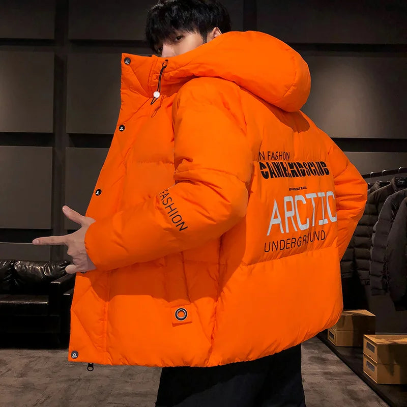 Men's Colorful Bubble Coat Winter Puffer Jackets