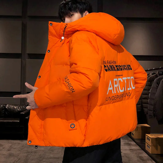 Men's Colorful Bubble Coat Winter Puffer Jackets