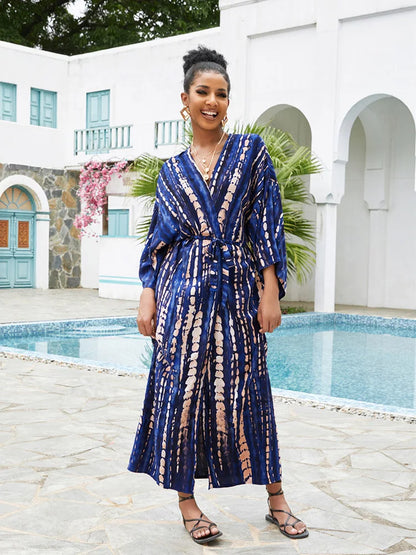 Robe Femme Long Dress Bikini Cover Ups