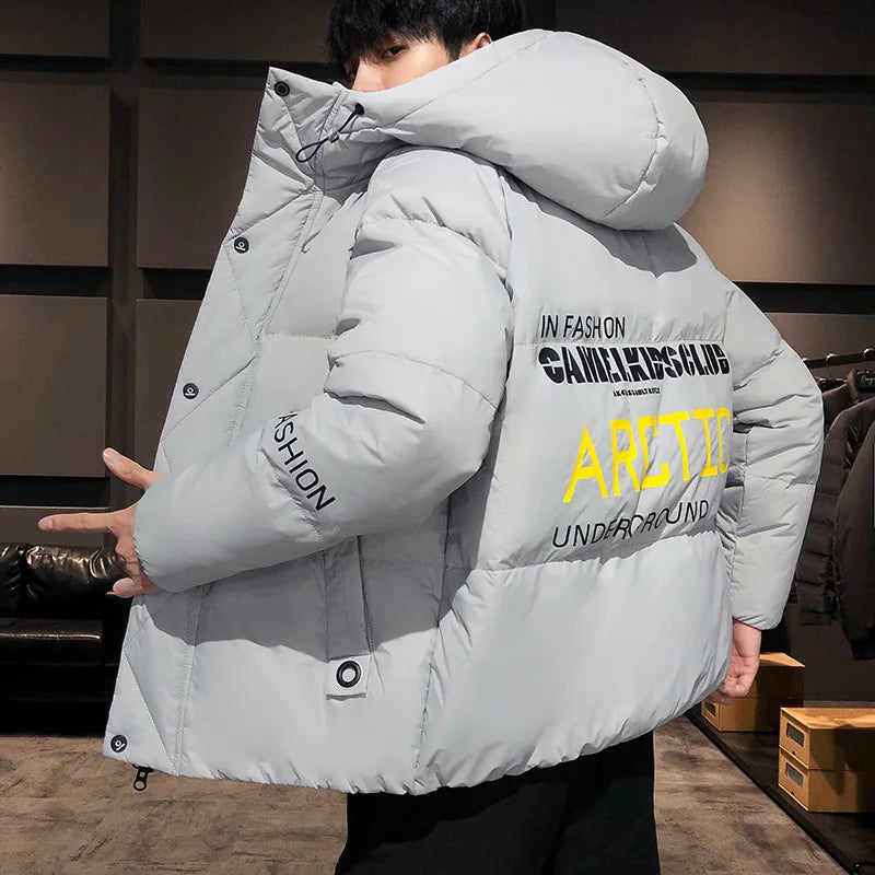 Men's Colorful Bubble Coat Winter Puffer Jackets