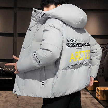 Men's Colorful Bubble Coat Winter Puffer Jackets