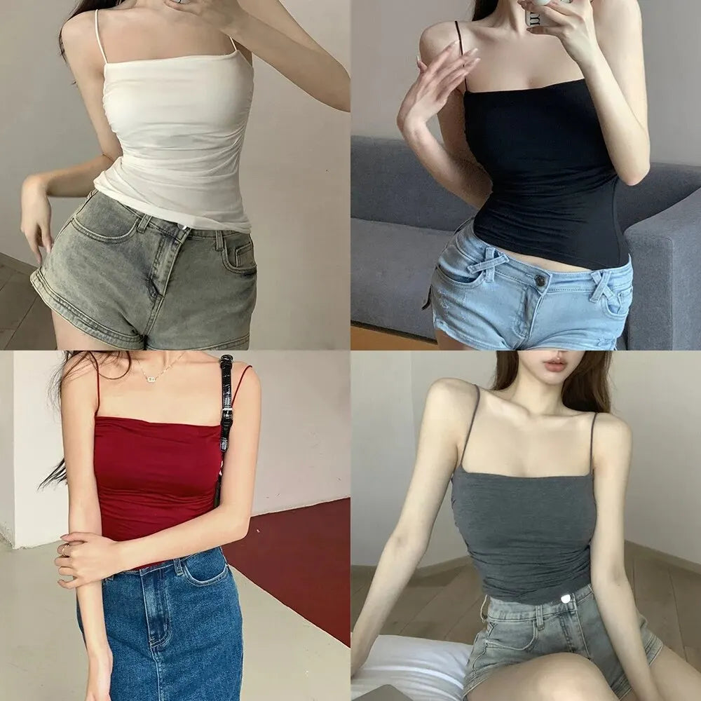 Women's Sleeveless Fitted Top Tank