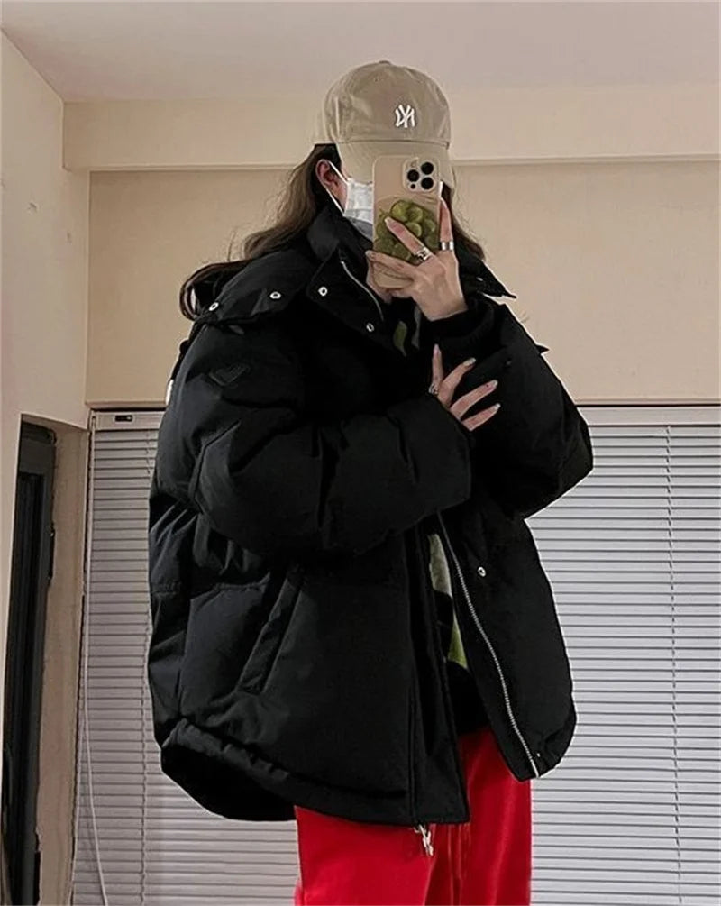Winter Warn Casual Loose Women's Puffer Jacket