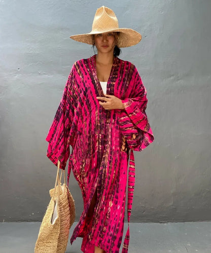 Robe Femme Long Dress Bikini Cover Ups