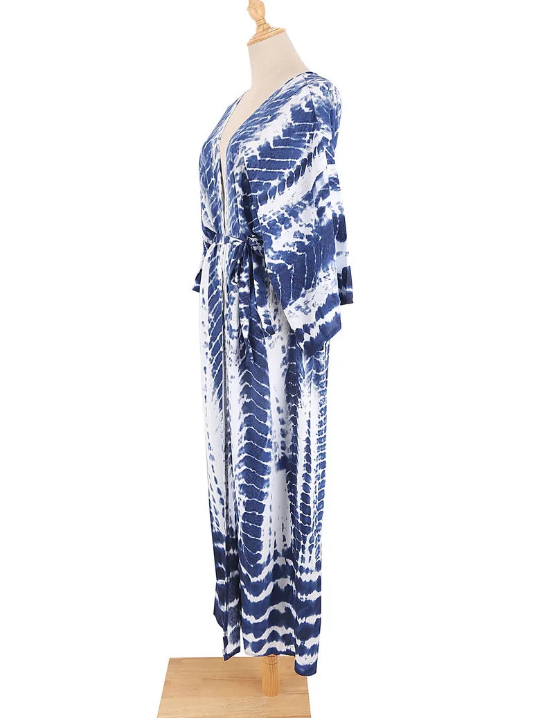Robe Femme Long Dress Bikini Cover Ups