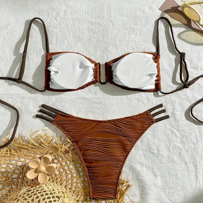 New Sexy Brazilian Pool Bather Bikini Set