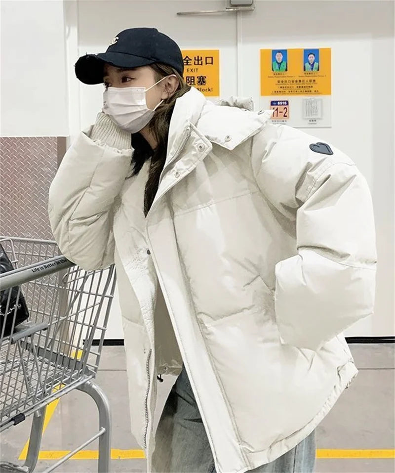 Winter Warn Casual Loose Women's Puffer Jacket