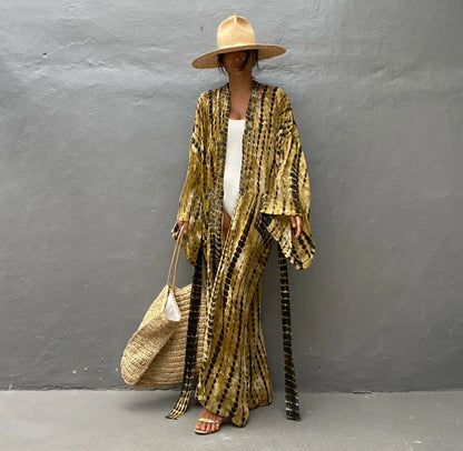 Robe Femme Long Dress Bikini Cover Ups