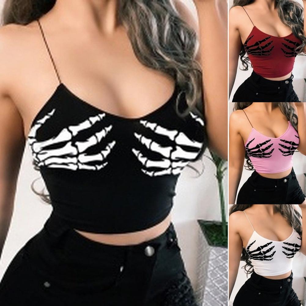 Ladies Summer Camisole Bodycon Crop Top